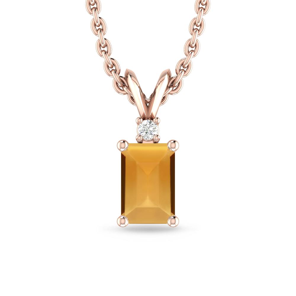 Rose Gold - Citrine