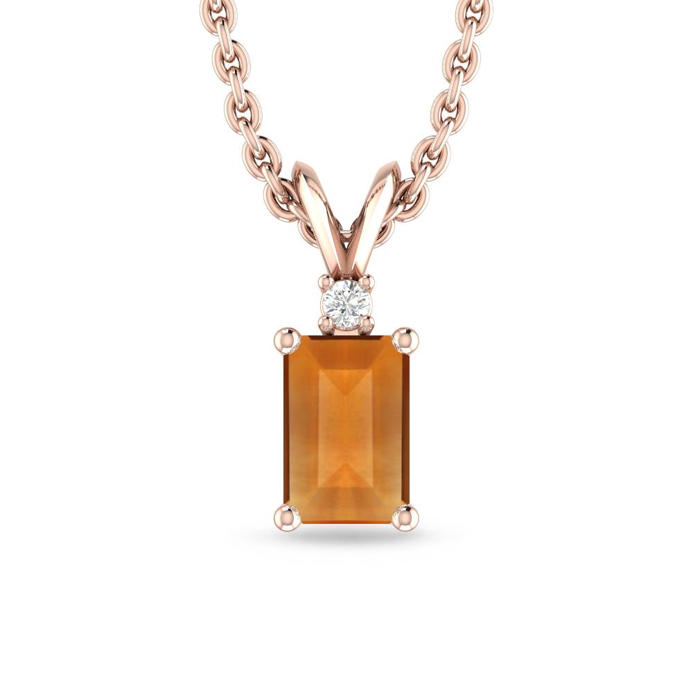 Rose Gold - Citrine