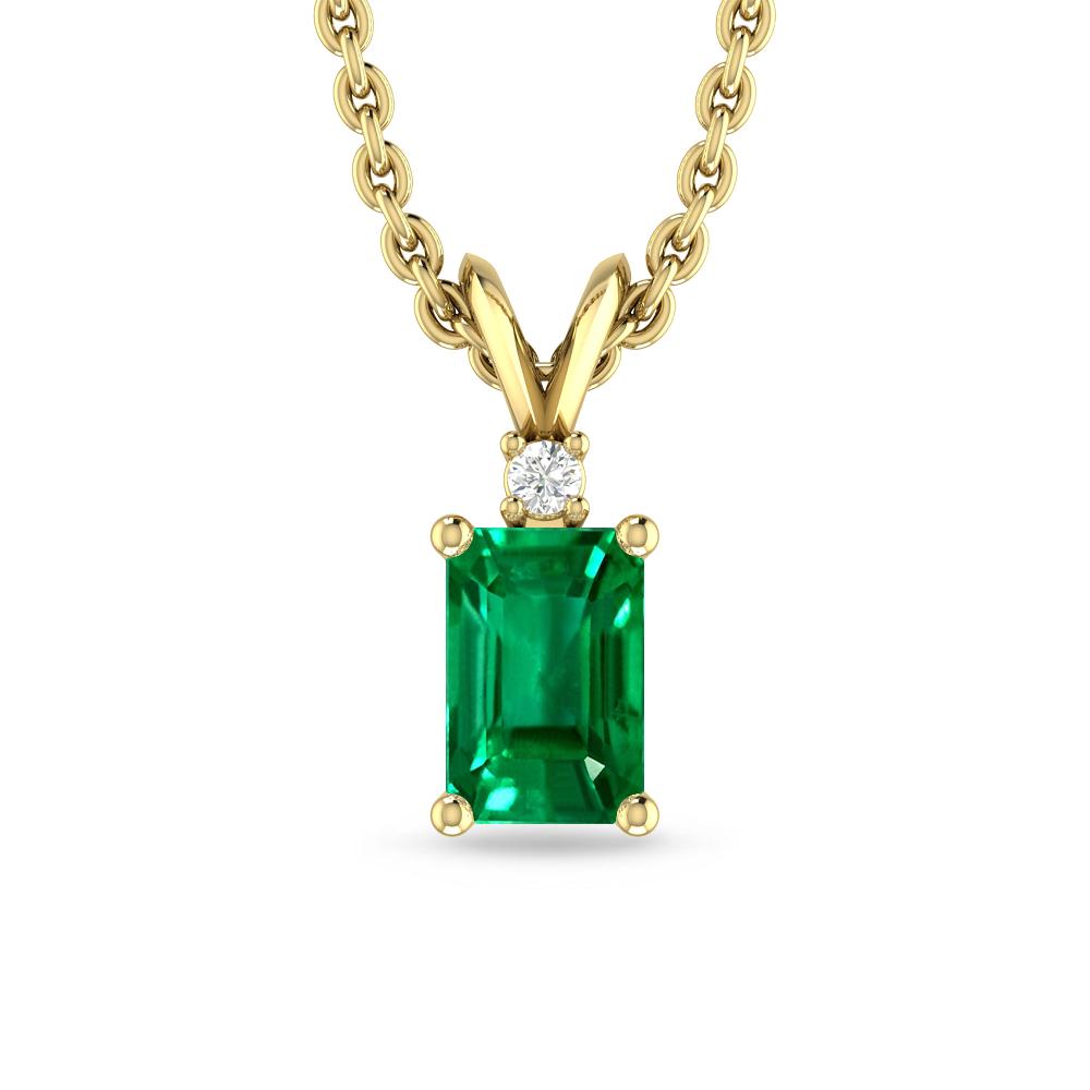 Yellow Gold - Emerald