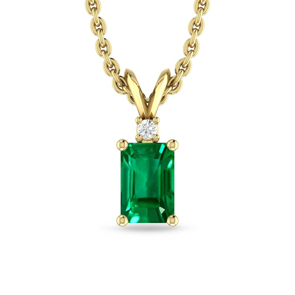 Yellow Gold - Emerald