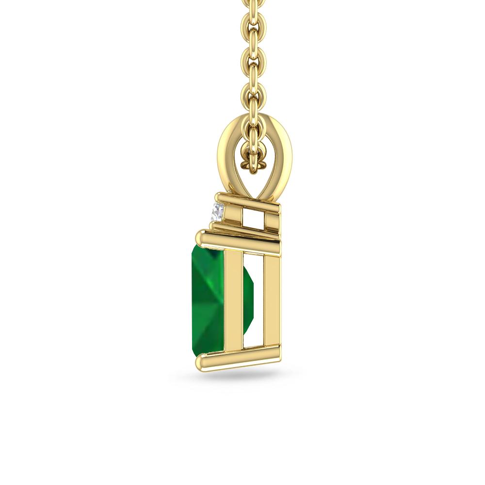 Yellow Gold - Emerald