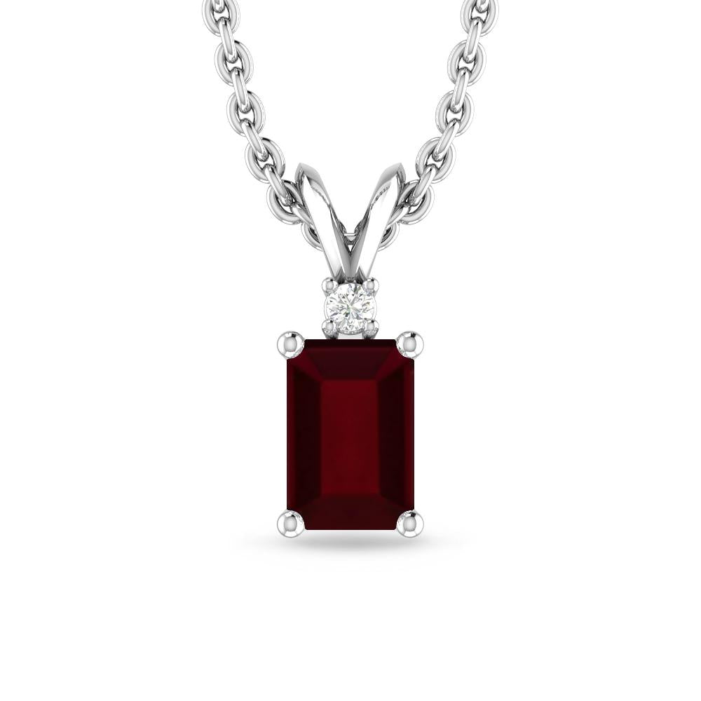 White Gold - Garnet