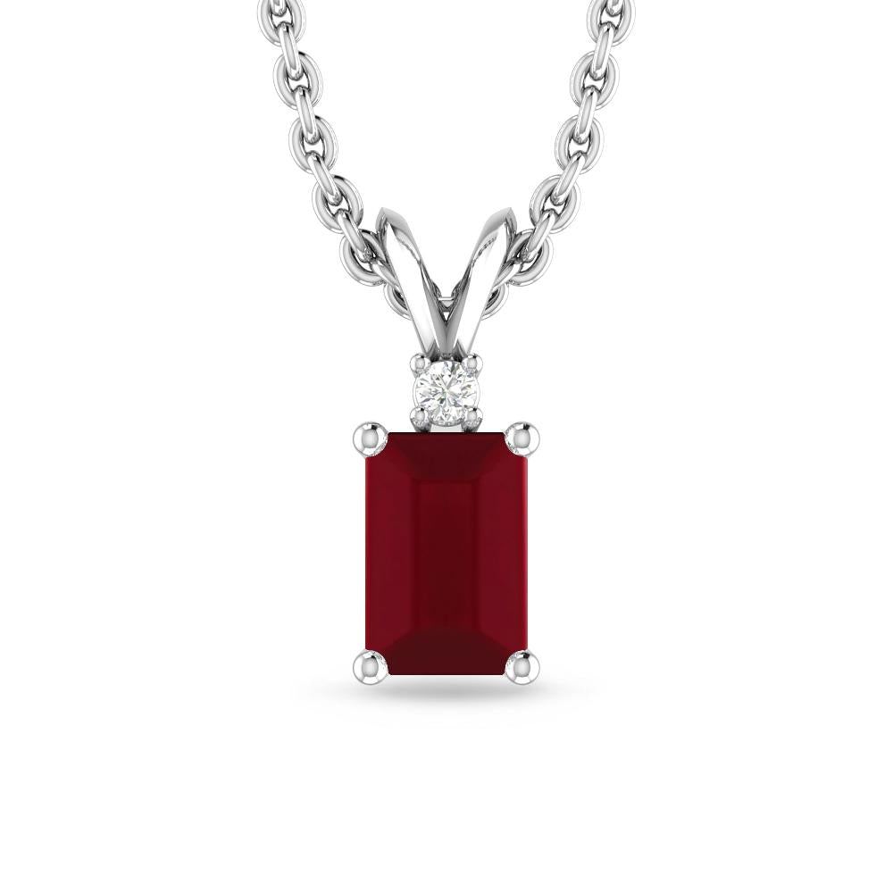 White Gold - Garnet