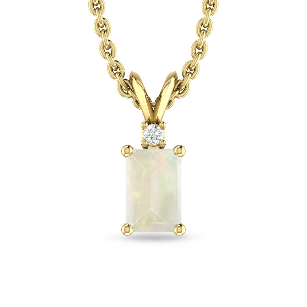 Yellow Gold - Opal