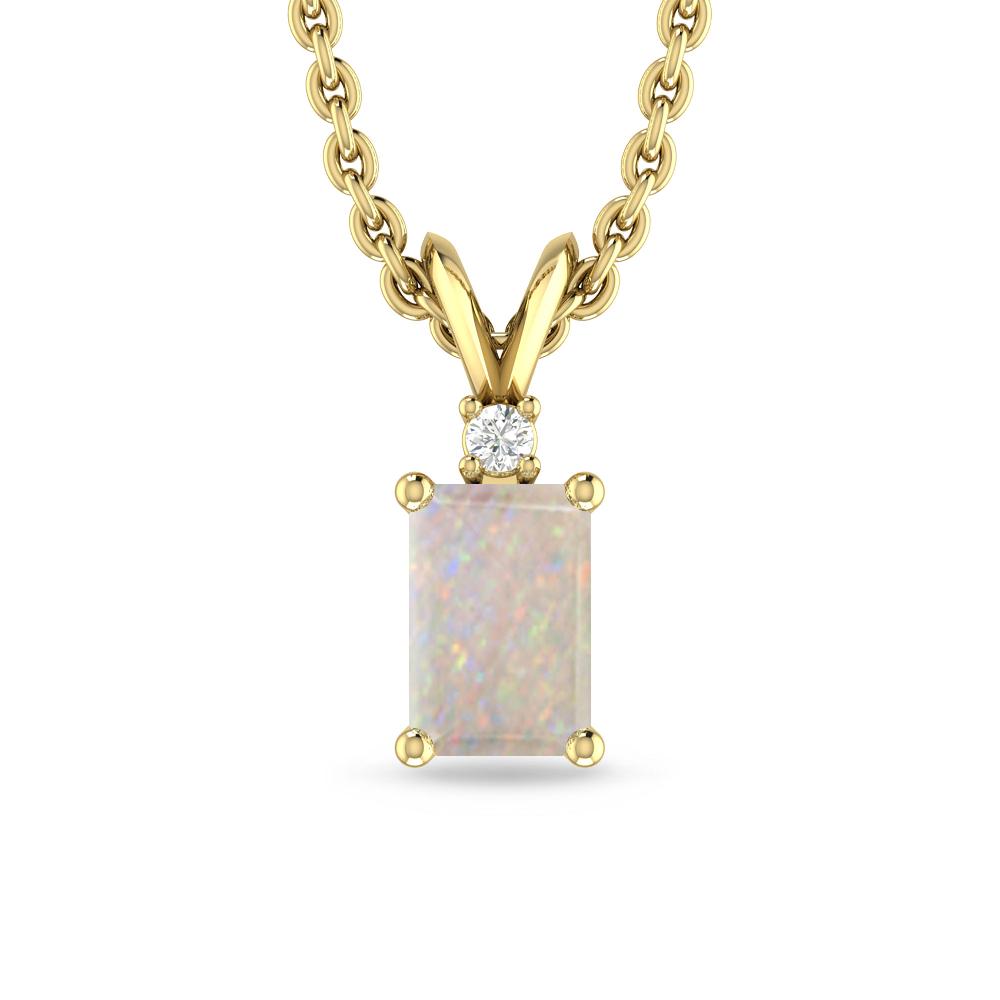 Yellow Gold - Opal