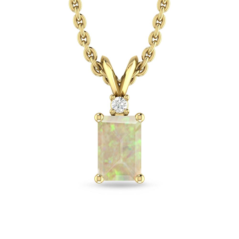 Yellow Gold - Opal