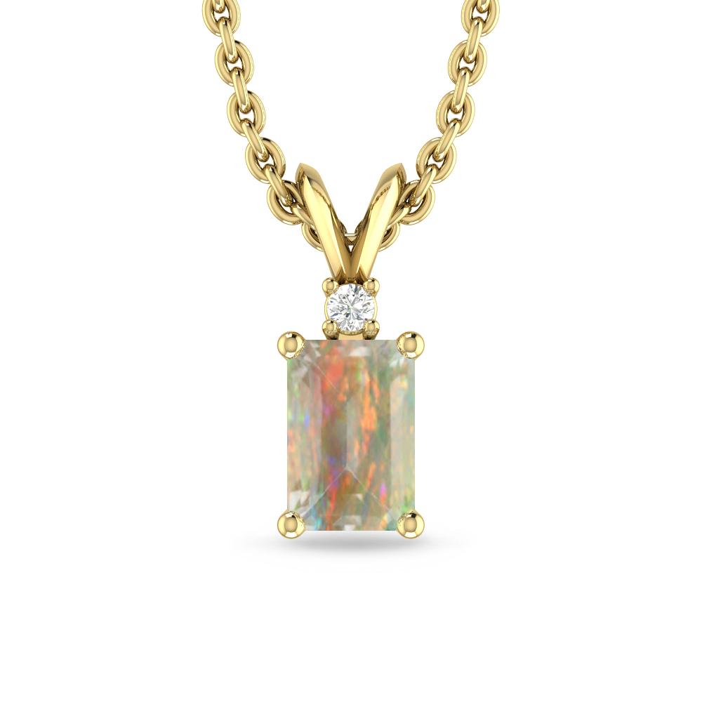 Yellow Gold - Opal