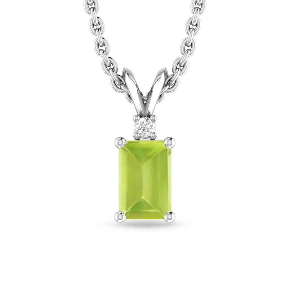 White Gold - Peridot