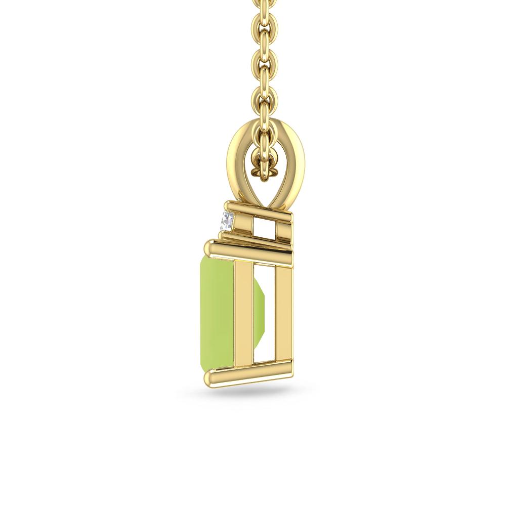 Yellow Gold - Peridot