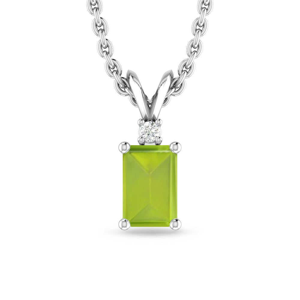 White Gold - Peridot