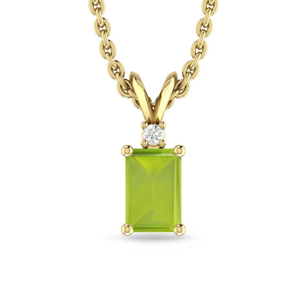 Yellow Gold - Peridot