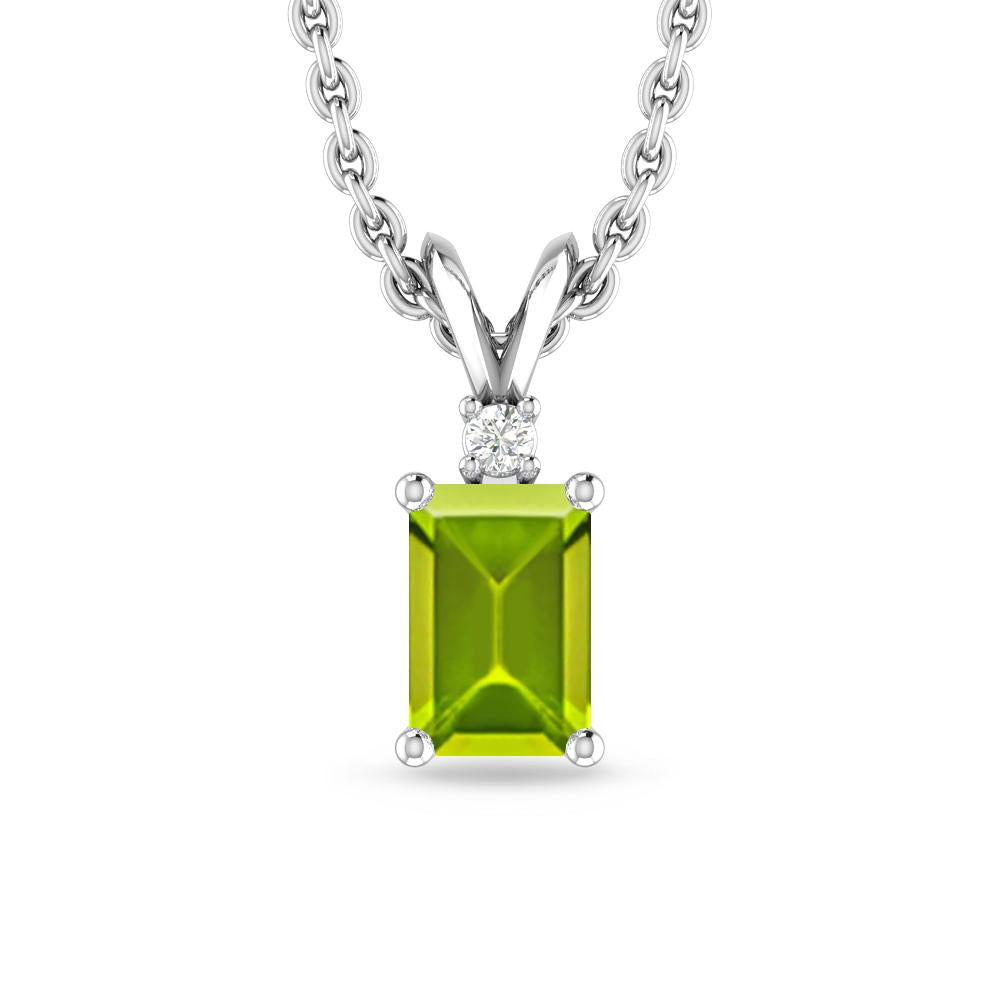 White Gold - Peridot