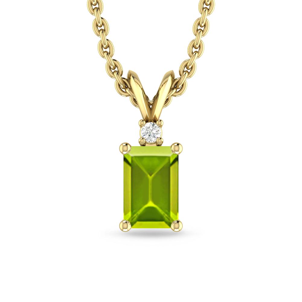 Yellow Gold - Peridot