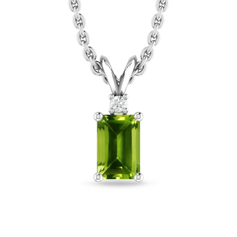 White Gold - Peridot