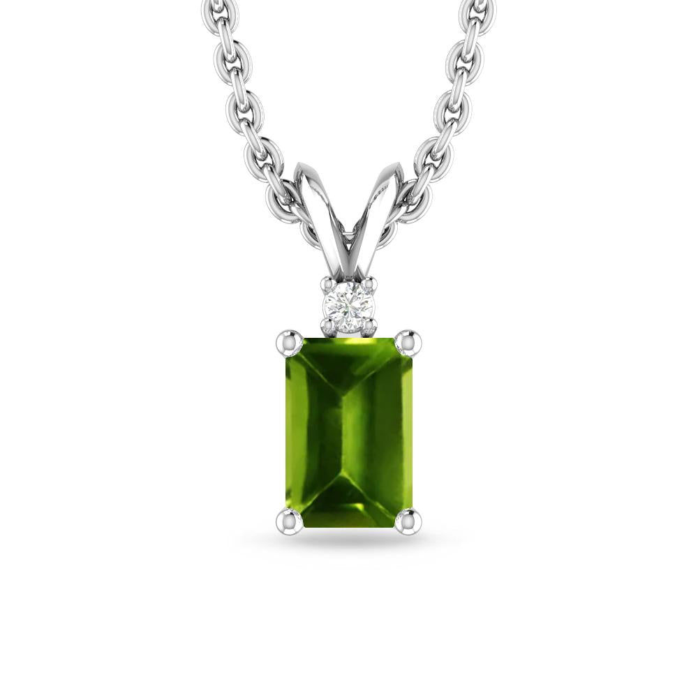 White Gold - Peridot