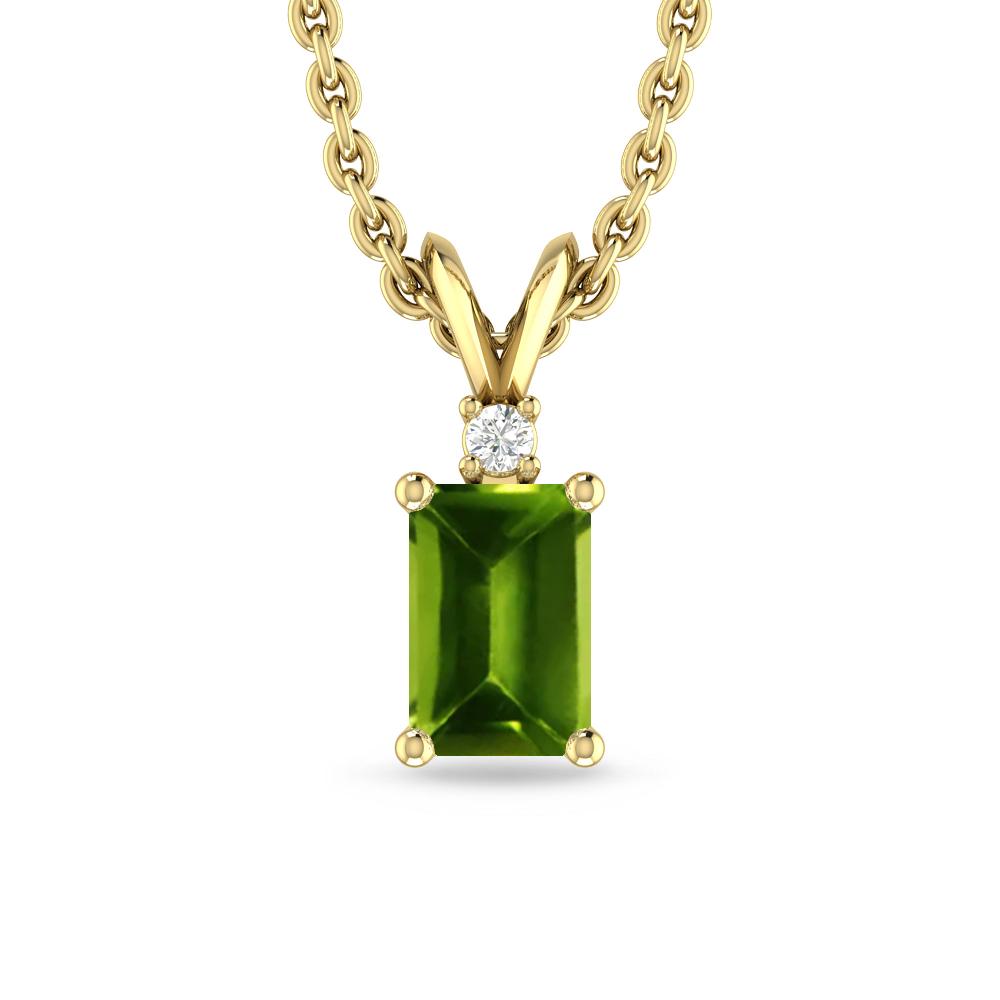 Yellow Gold - Peridot