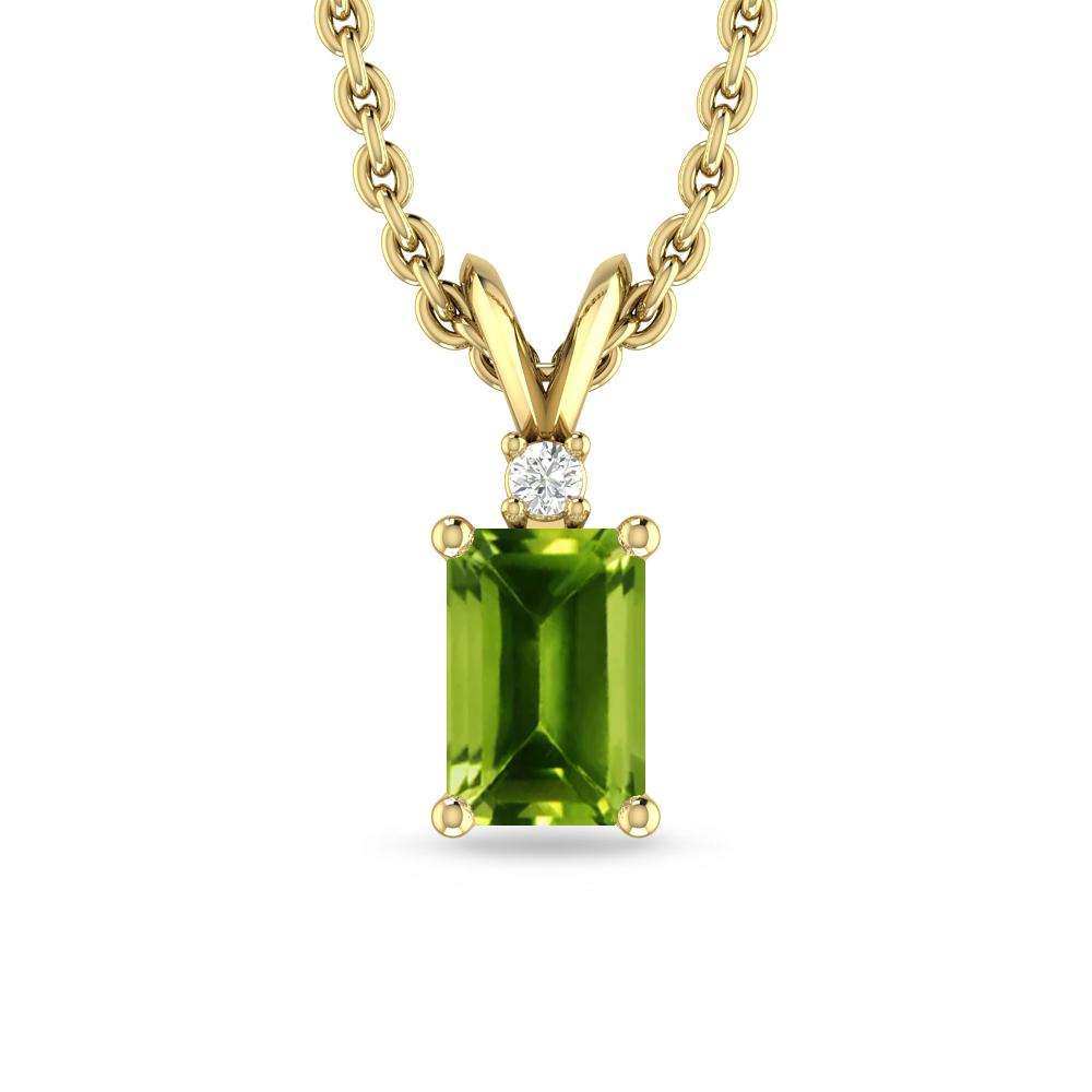 Yellow Gold - Peridot