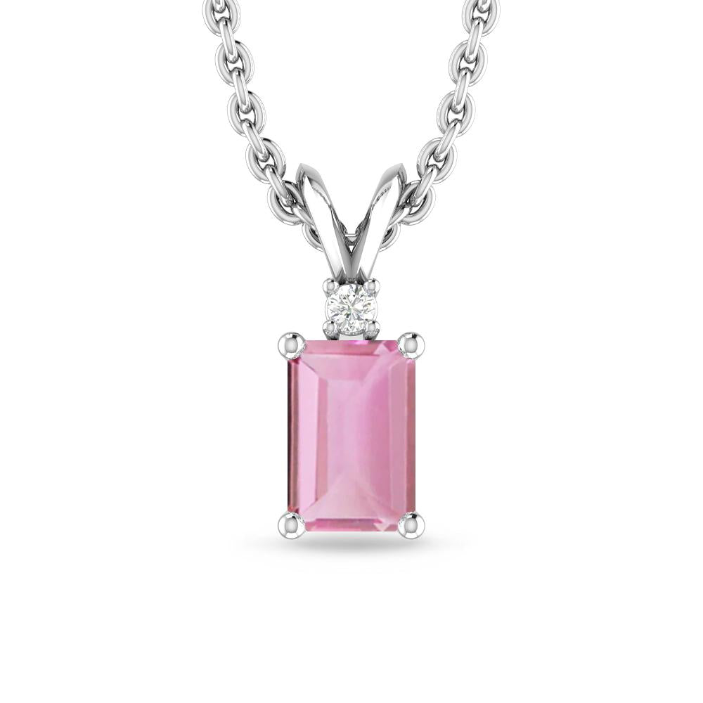 White Gold - Pink Tourmaline