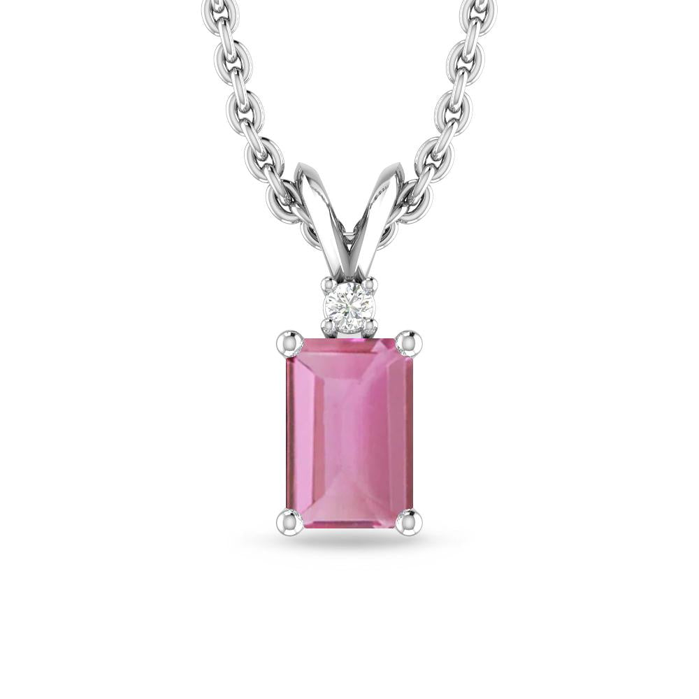 White Gold - Pink Tourmaline