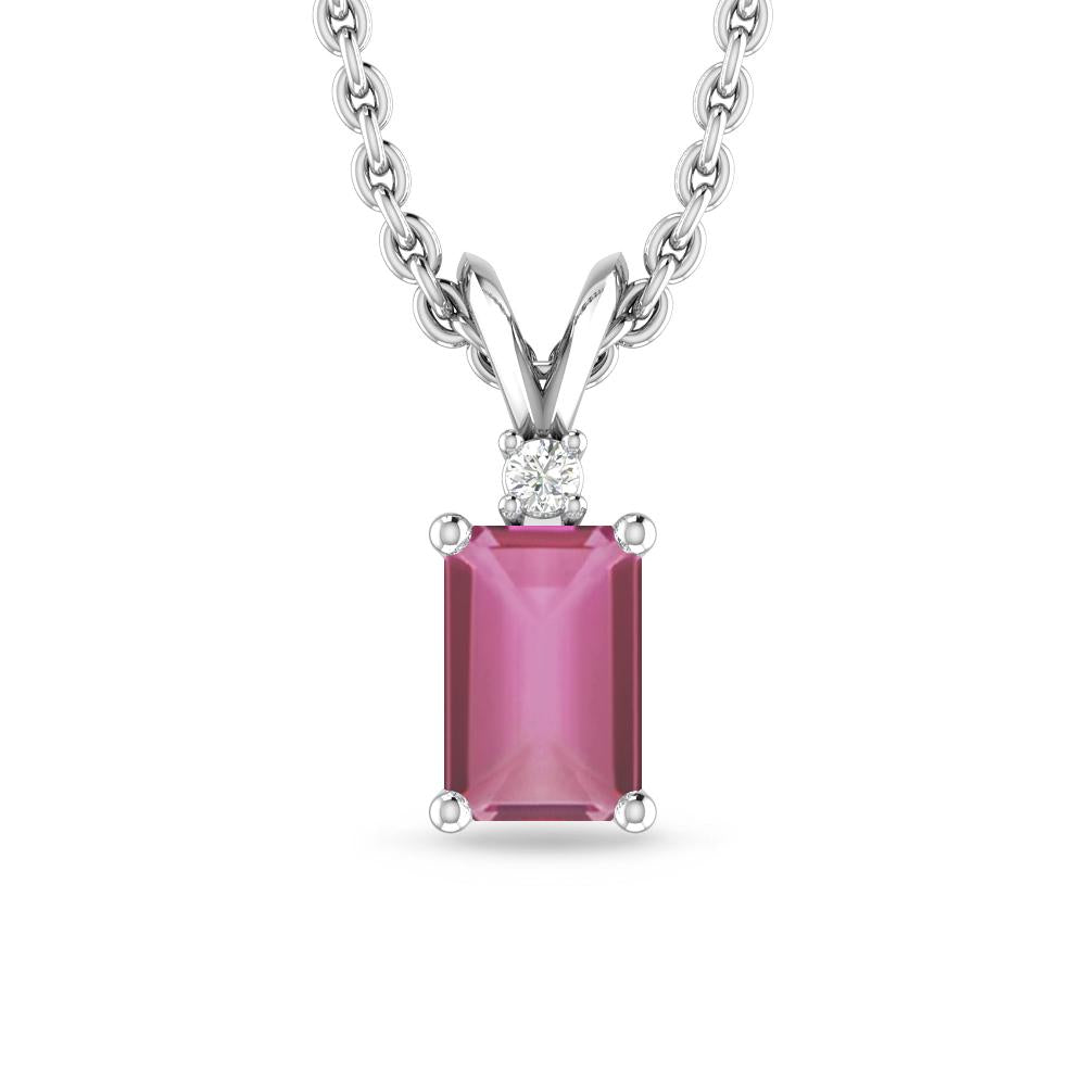 White Gold - Pink Tourmaline