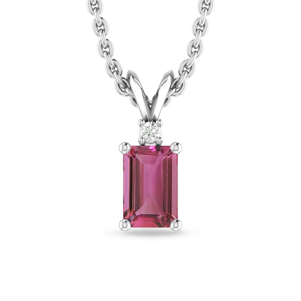 White Gold - Pink Tourmaline