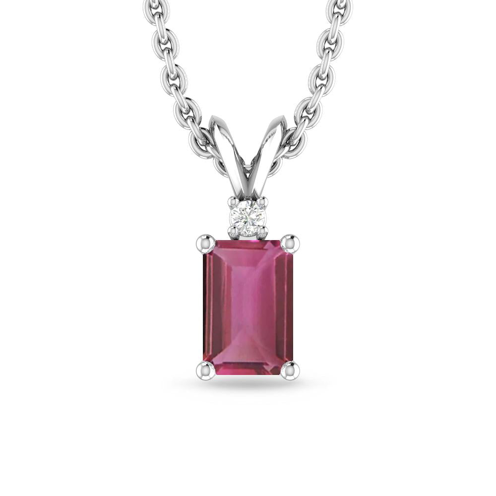 White Gold - Pink Tourmaline