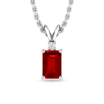 White Gold - Ruby