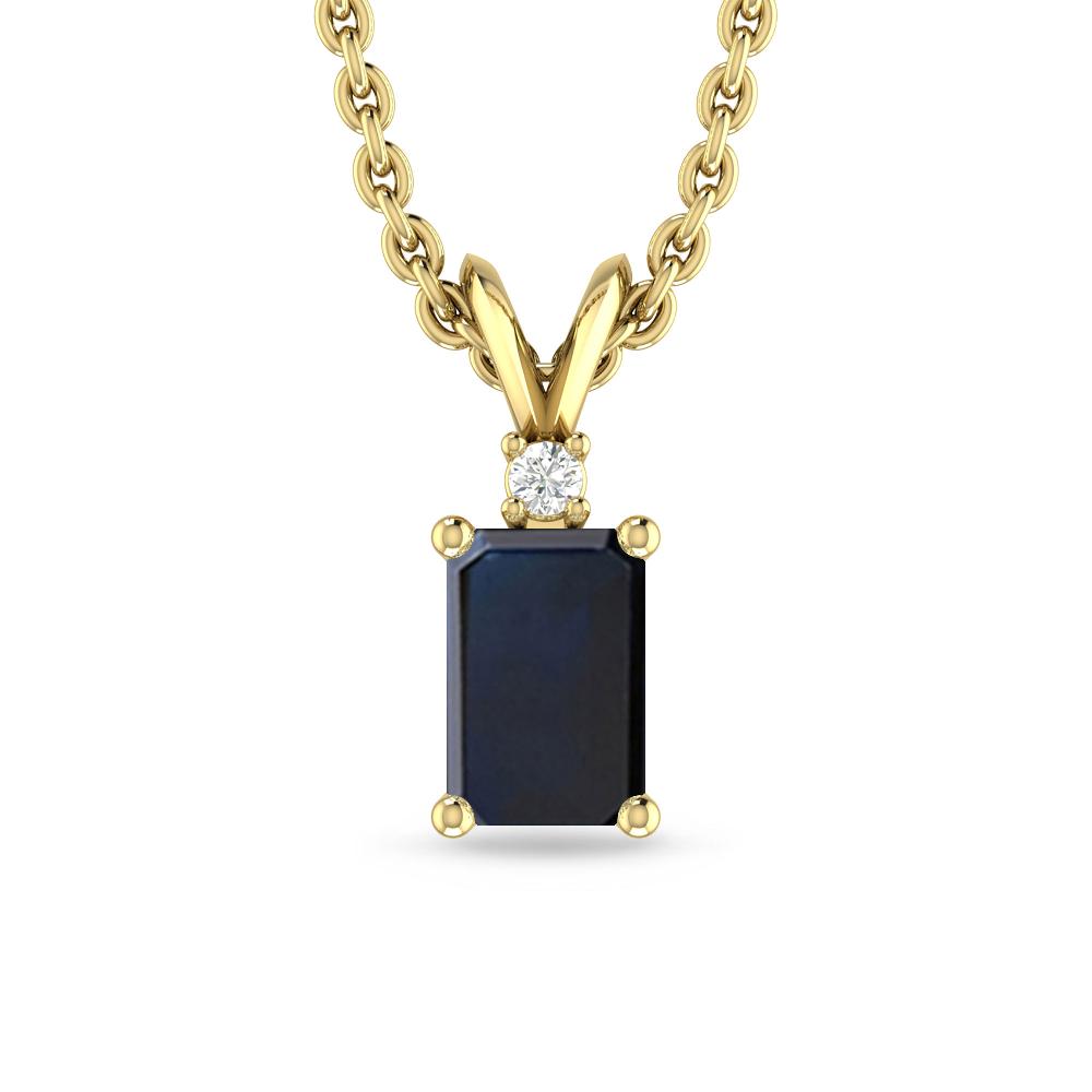 Yellow Gold - Sapphire