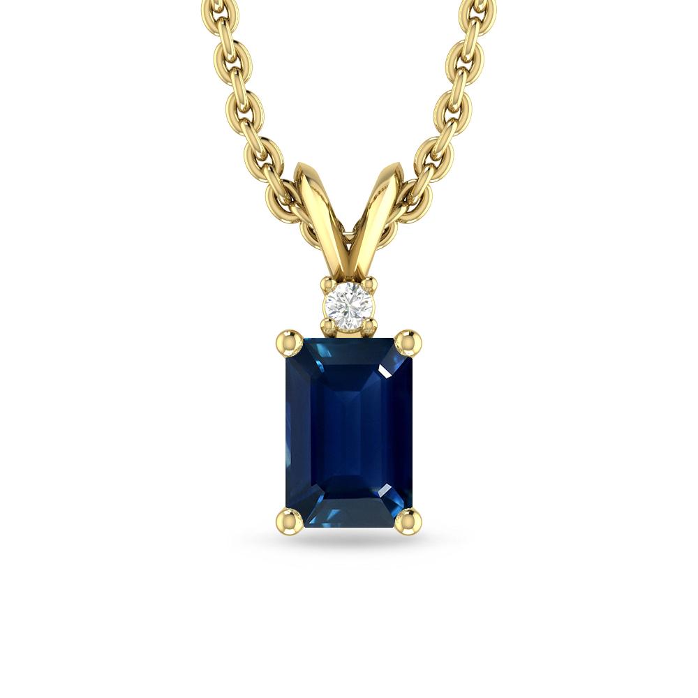 Yellow Gold - Sapphire