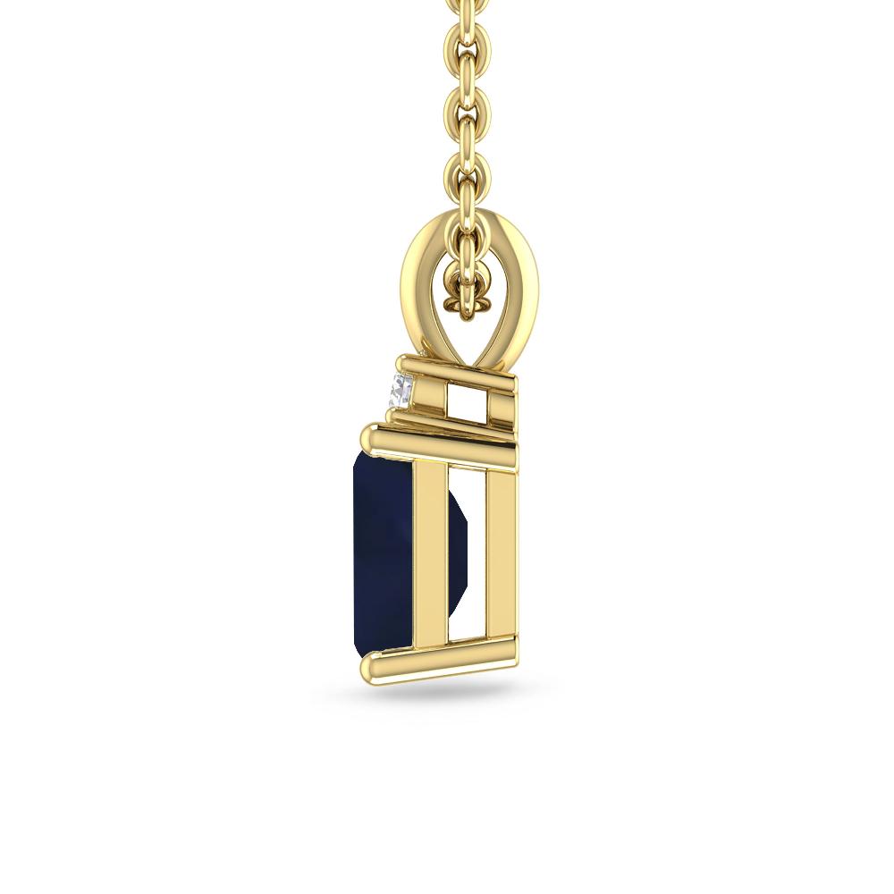 Yellow Gold - Sapphire