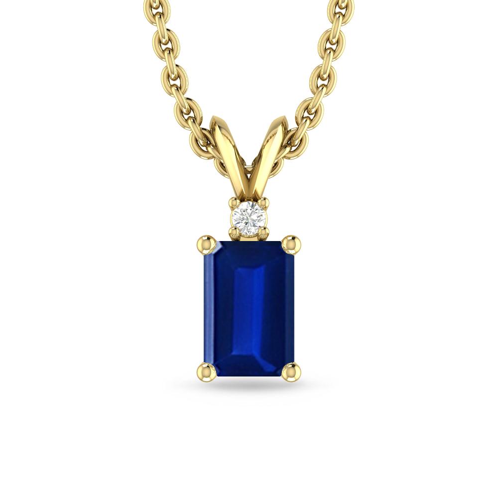 Yellow Gold - Sapphire