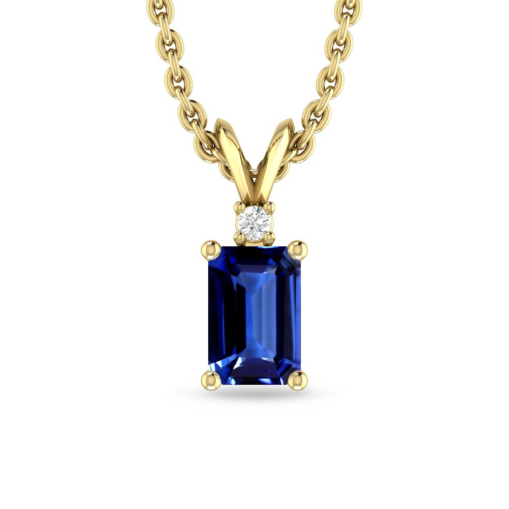 Yellow Gold - Sapphire