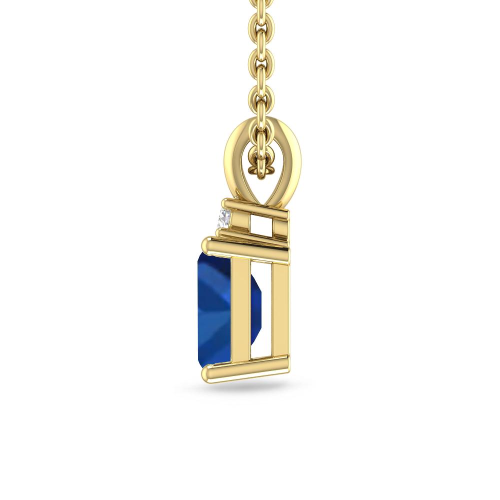 Yellow Gold - Sapphire