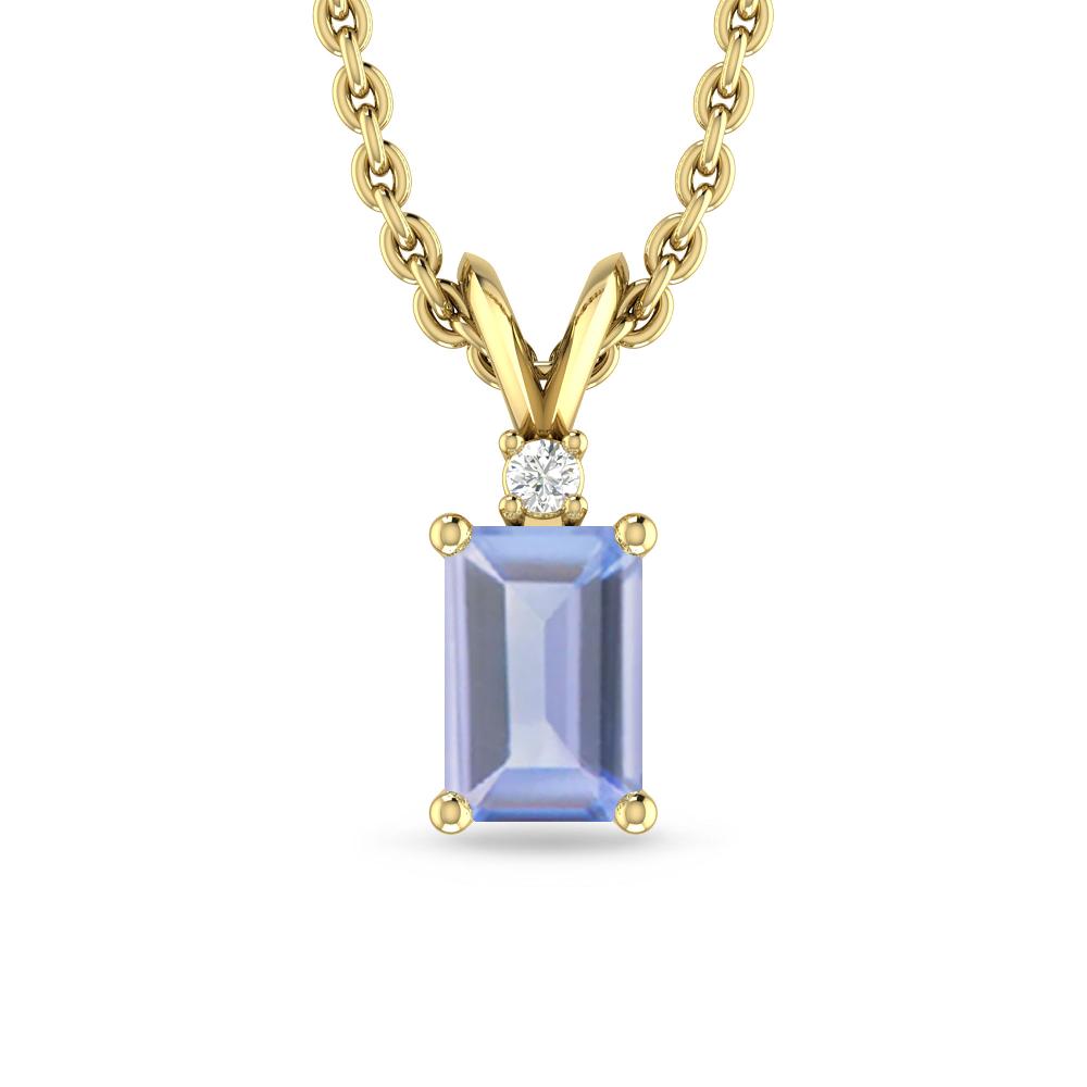 Yellow Gold - Tanzanite