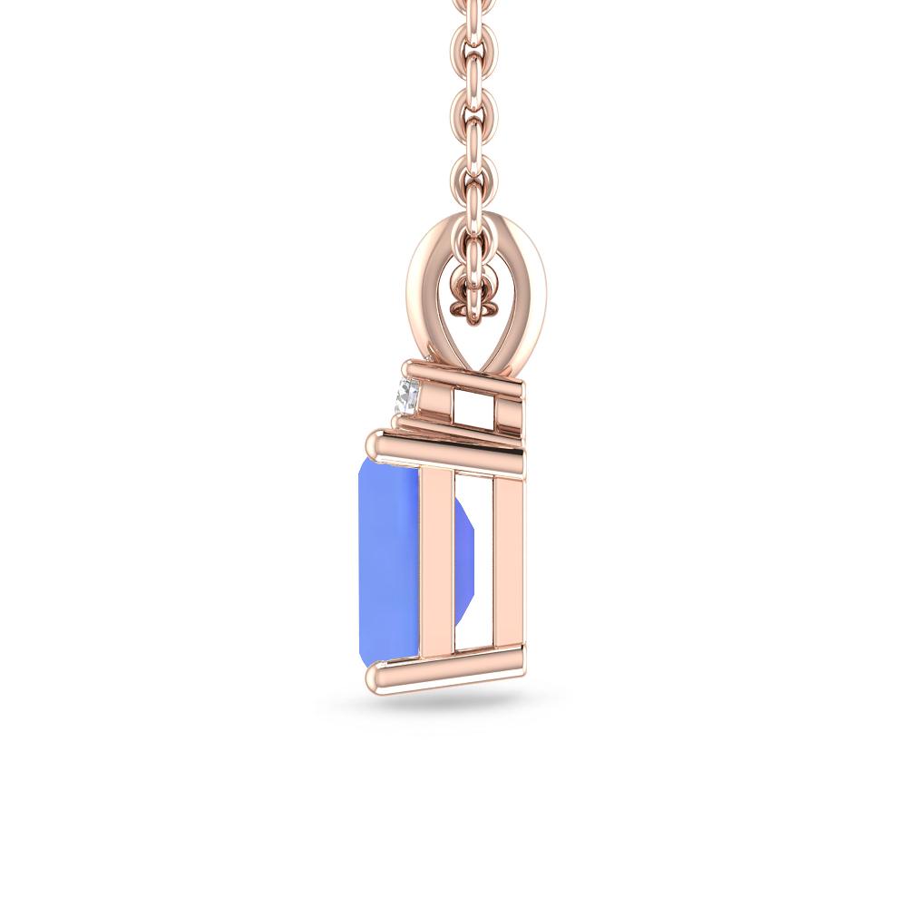 Rose Gold - Tanzanite