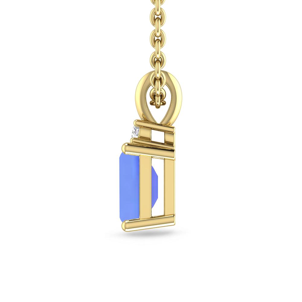 Yellow Gold - Tanzanite