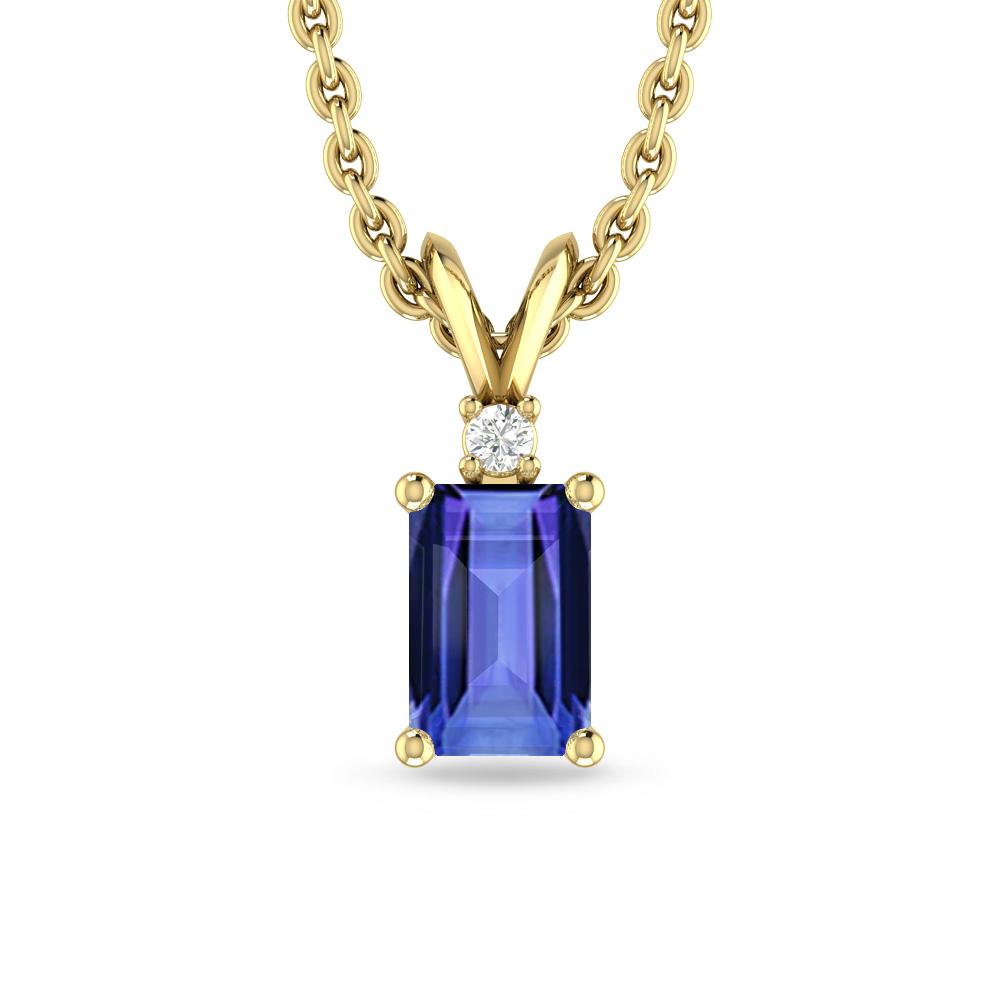 Yellow Gold - Tanzanite