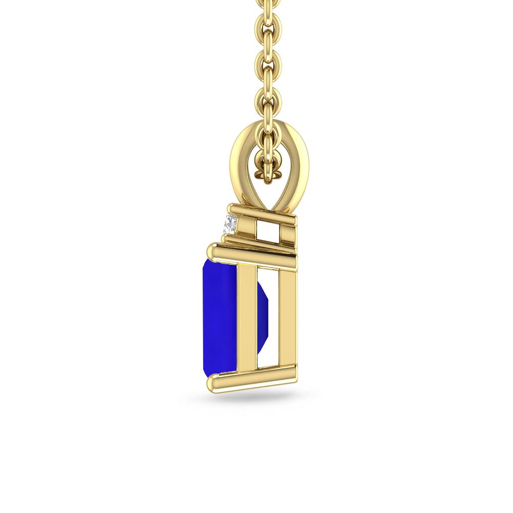 Yellow Gold - Tanzanite