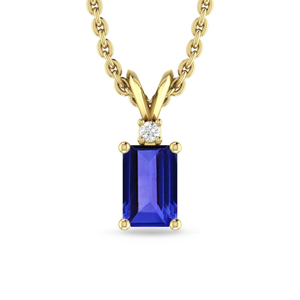 Yellow Gold - Tanzanite