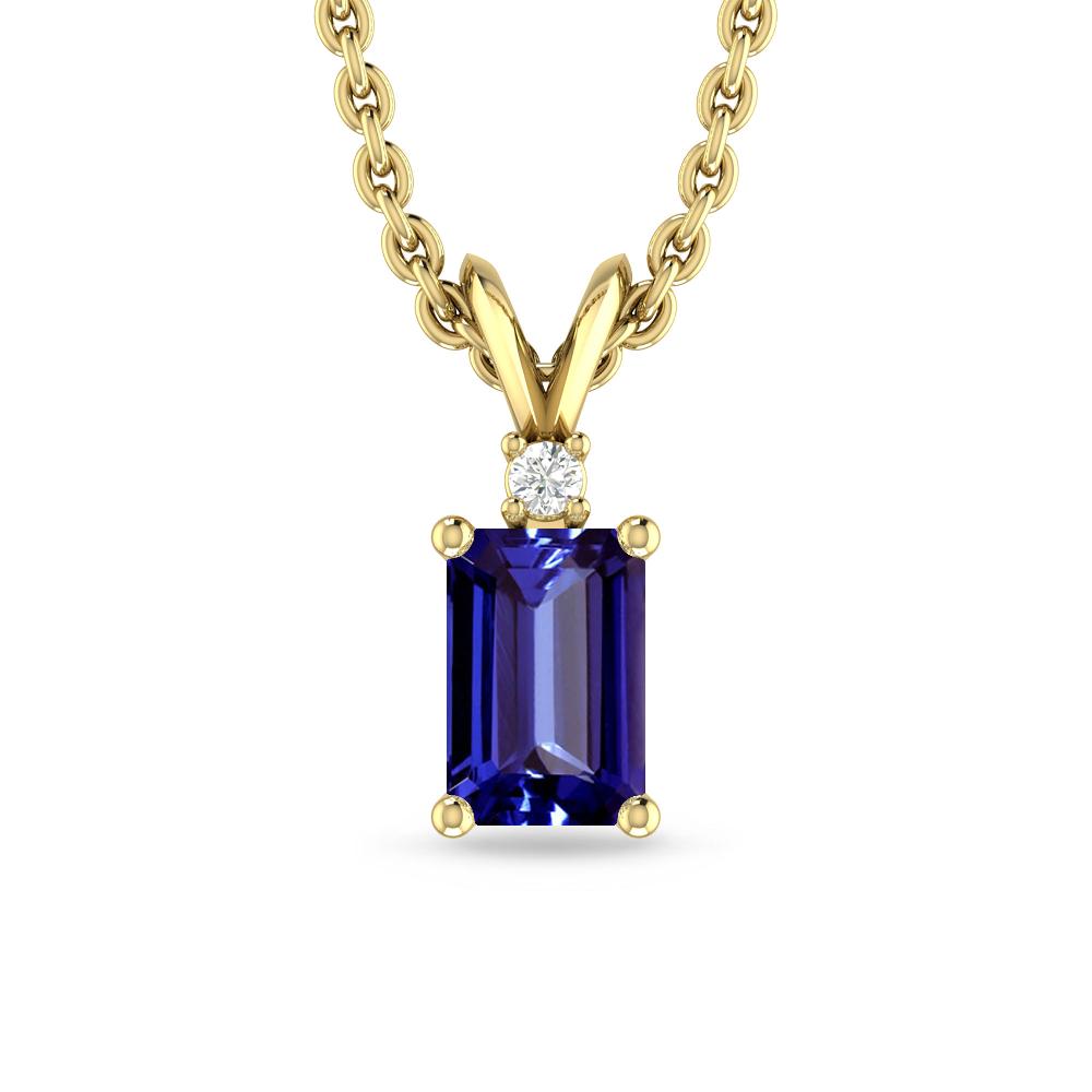 Yellow Gold - Tanzanite