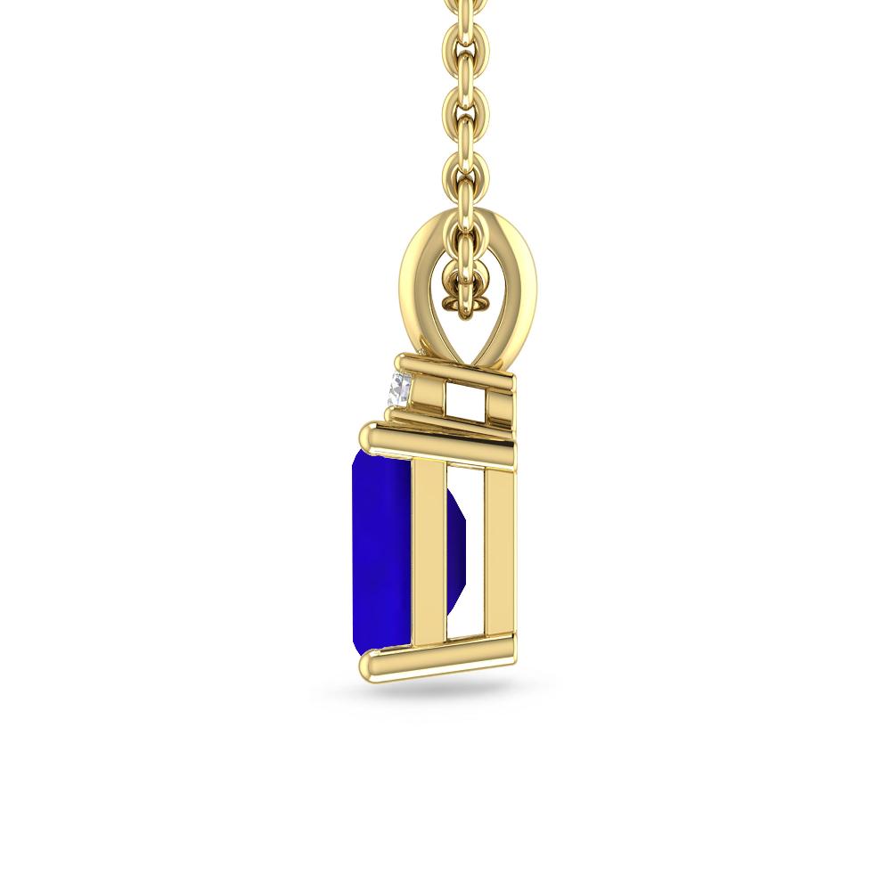 Yellow Gold - Tanzanite