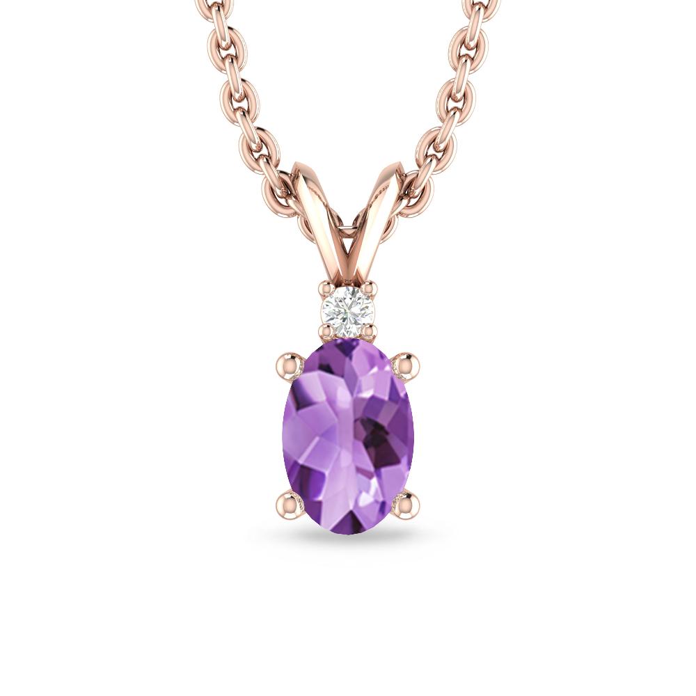 Rose Gold - Amethyst