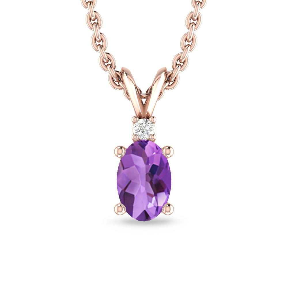 Rose Gold - Amethyst