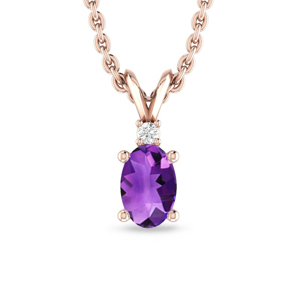 Rose Gold - Amethyst