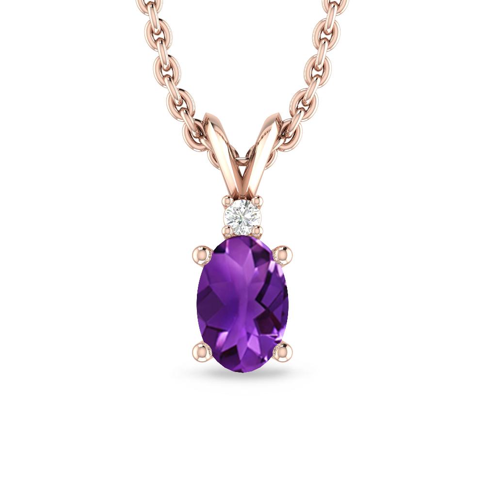 Rose Gold - Amethyst