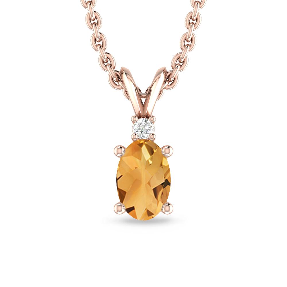 Rose Gold - Citrine