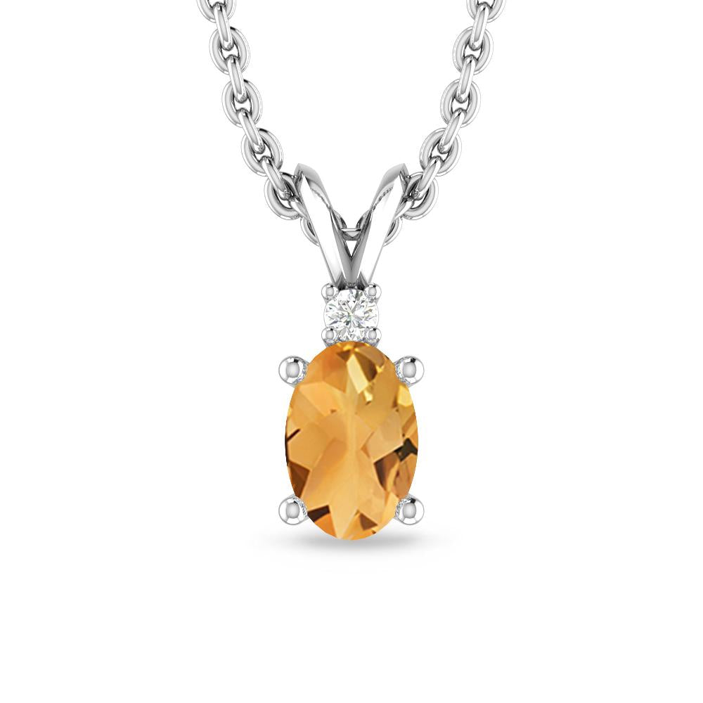 White Gold - Citrine