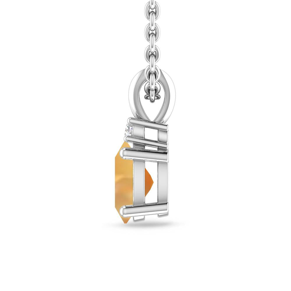 White Gold - Citrine