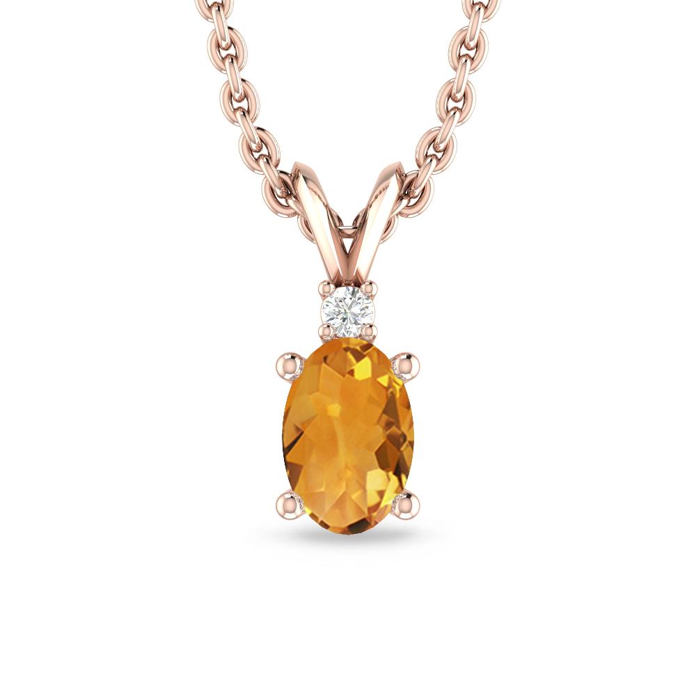 Rose Gold - Citrine