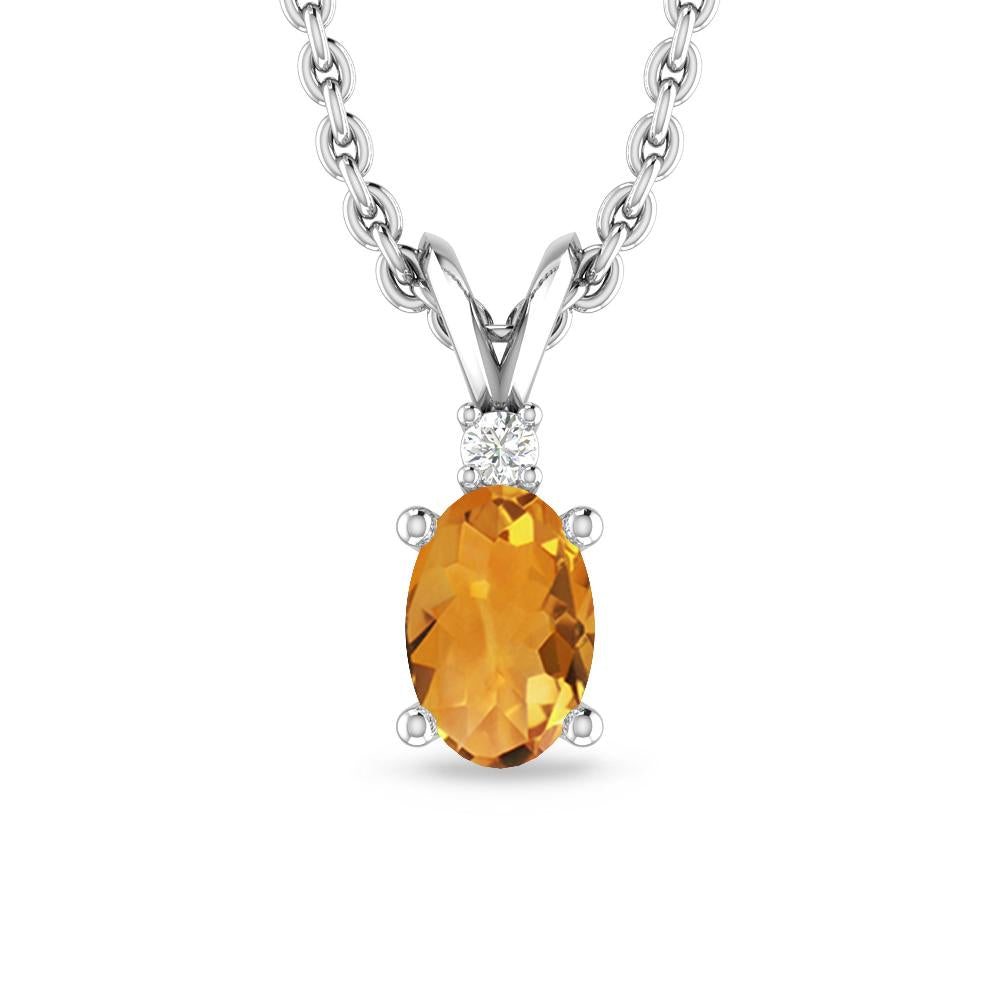 White Gold - Citrine